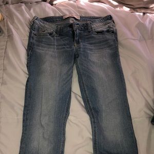 Hollister low rise skinny jeans